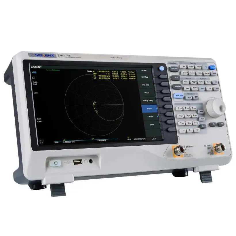 Spectrum Analyzer Tracking Generator 1.5Ghz - SIGLENT SVA1015X Touch Screen Display Digital