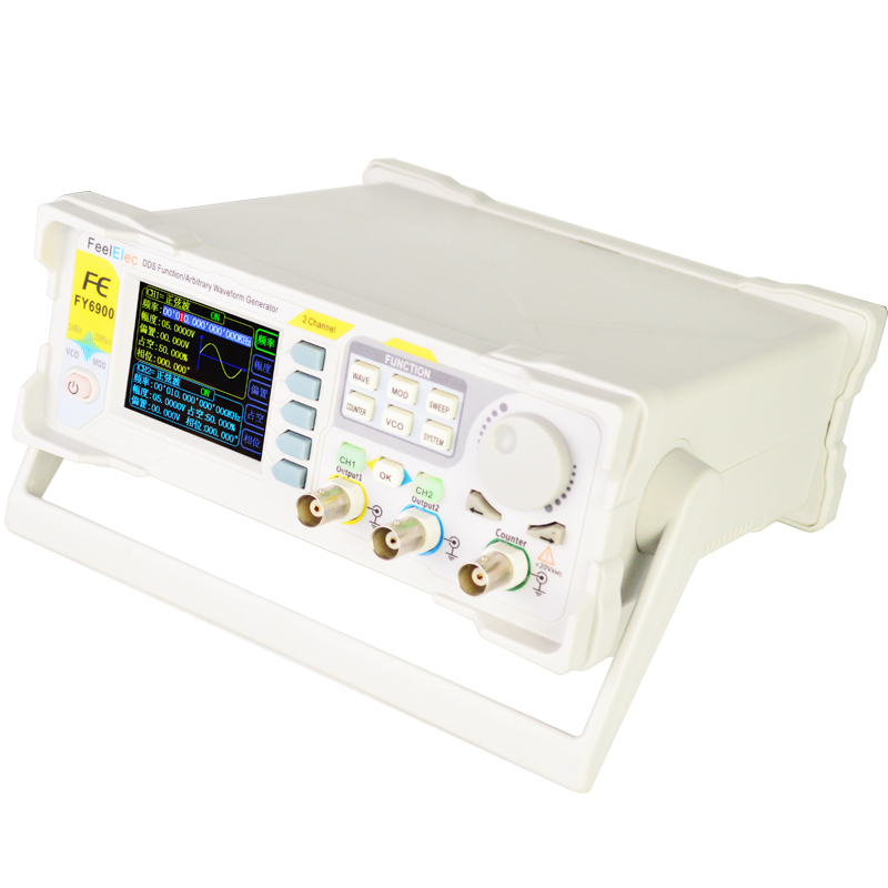 FY6900 Dual Channel DDS Functi - Dual Channel Arbitrary Waveform Function Generator 60Mhz ulasan dan harga